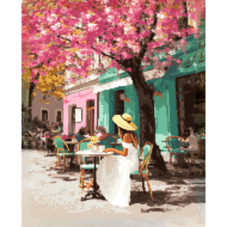 ArtCityn timanttimaalaus Kukkiva Päivä.