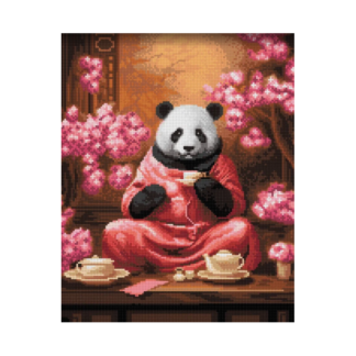 ArtCityn timanttimaalaus Tee Seremonia pyöreillä timanteilla.