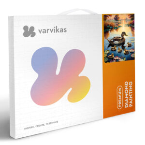 Varvikkaan timanttimaalaus Sorsa Perhe pakkaus. 