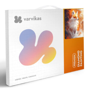 Varvikkaan timanttimaalaus Ketun Katse pakkaus. 