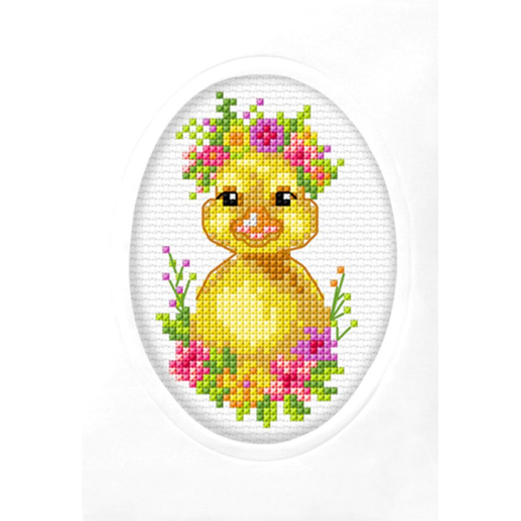 Orchidean ristipisto kortti Tipu aidakankaalla.