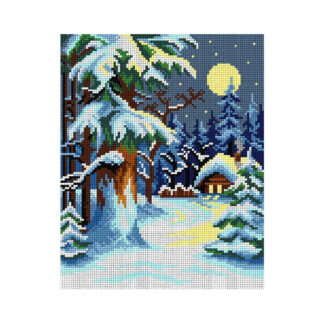 Orchidean kanavatyö Yöllä.