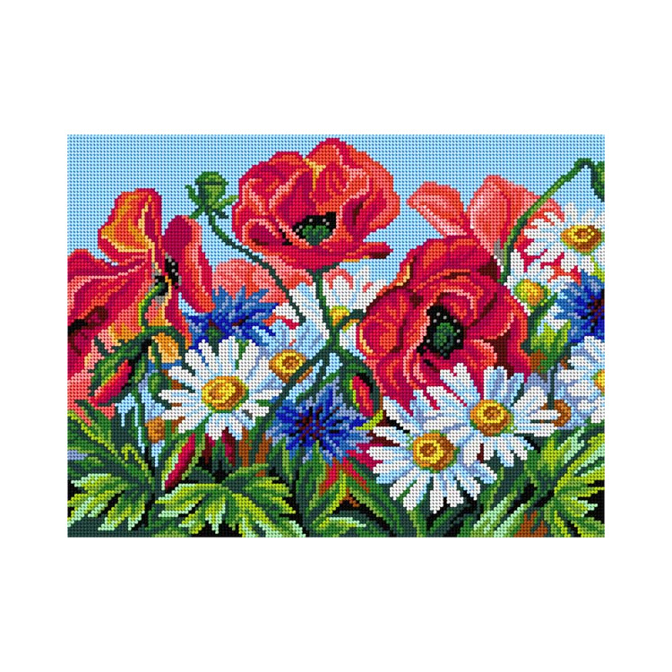 Kanavatyö Villikukat 30×40 (3598J)