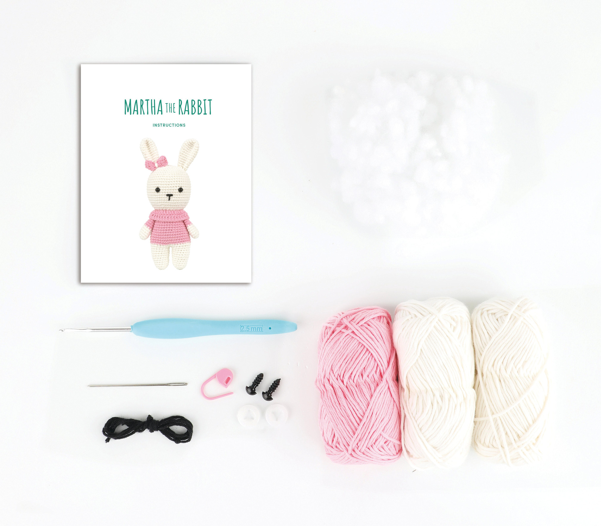 Anchorin virkkauspakkaus amigurumi Martha Pupu.