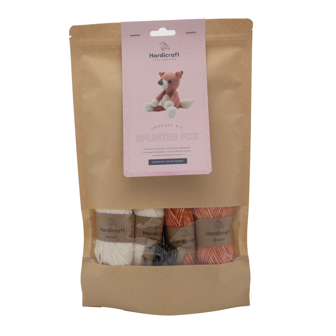 Hardicraftin amigurumipakkaus Splinter Kettu.