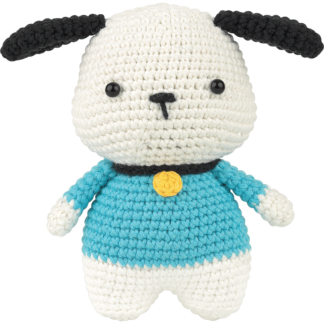 Ancohorin amigurumi virkkaussetti Walter koira.