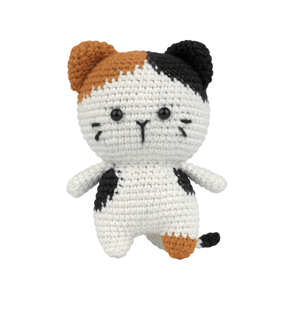 Anchor amigurumi Meowrice Kissa valmiina.