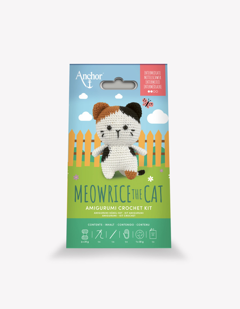 Virkkaussetti Amigurumi Meowrice Kissa (A28C02 S) - Image 3